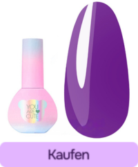 Gel-Nagellack YOUARECUTE Farbe 127 Buntglasviolett 5 ml (993-4761-1321)